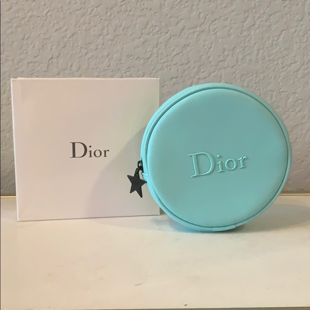 Dior cosmetics bag